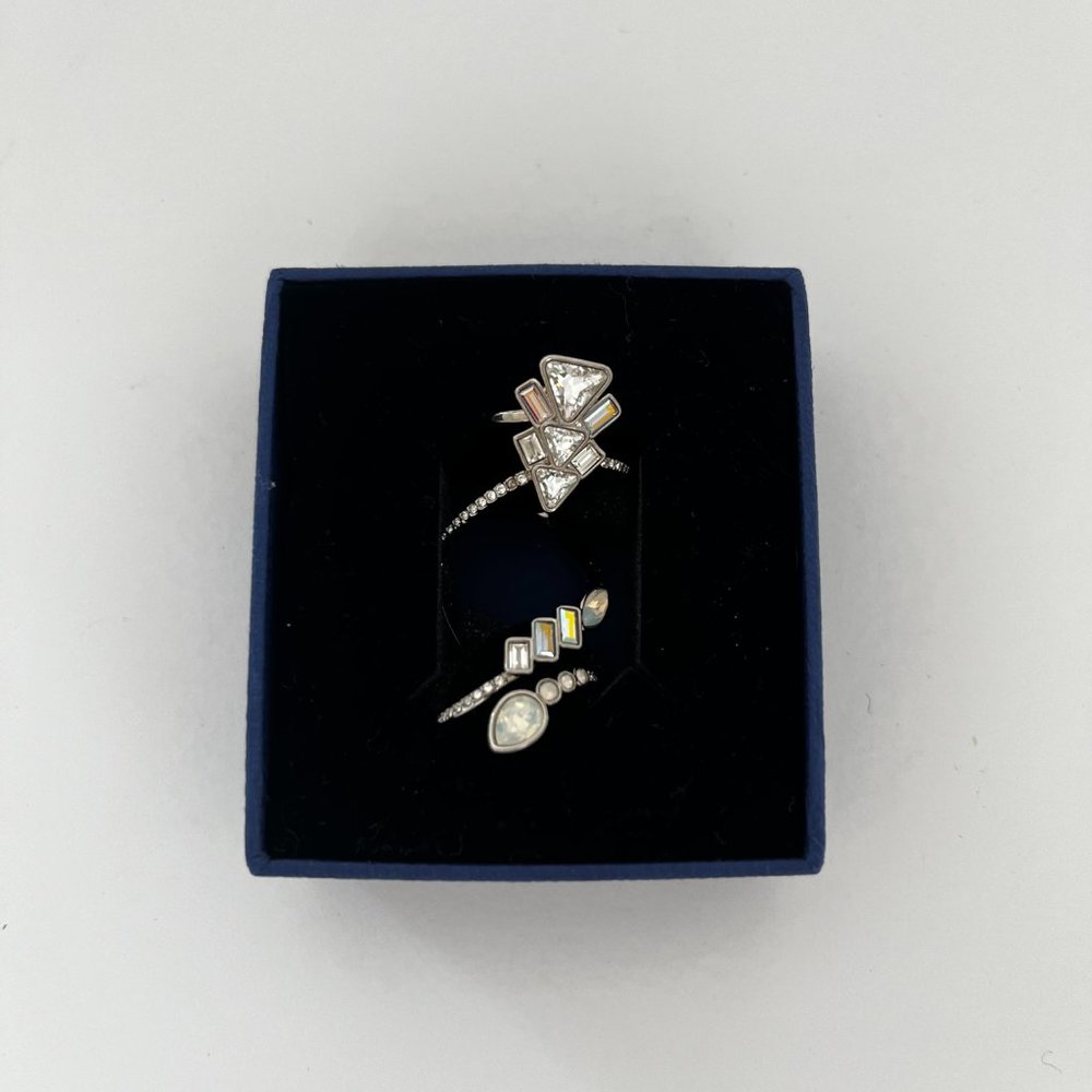 SWAROVSKI Crystal Festivity Long Ring (Size 55, US 6.75)